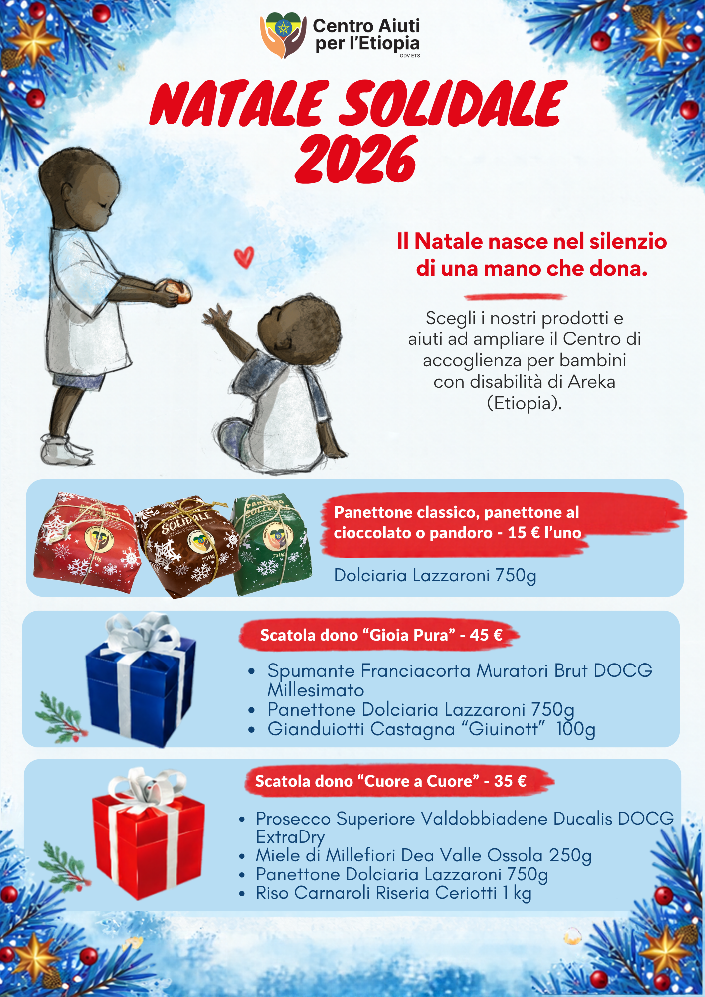 Natale Solidale 2026 - Prodotti natalizi